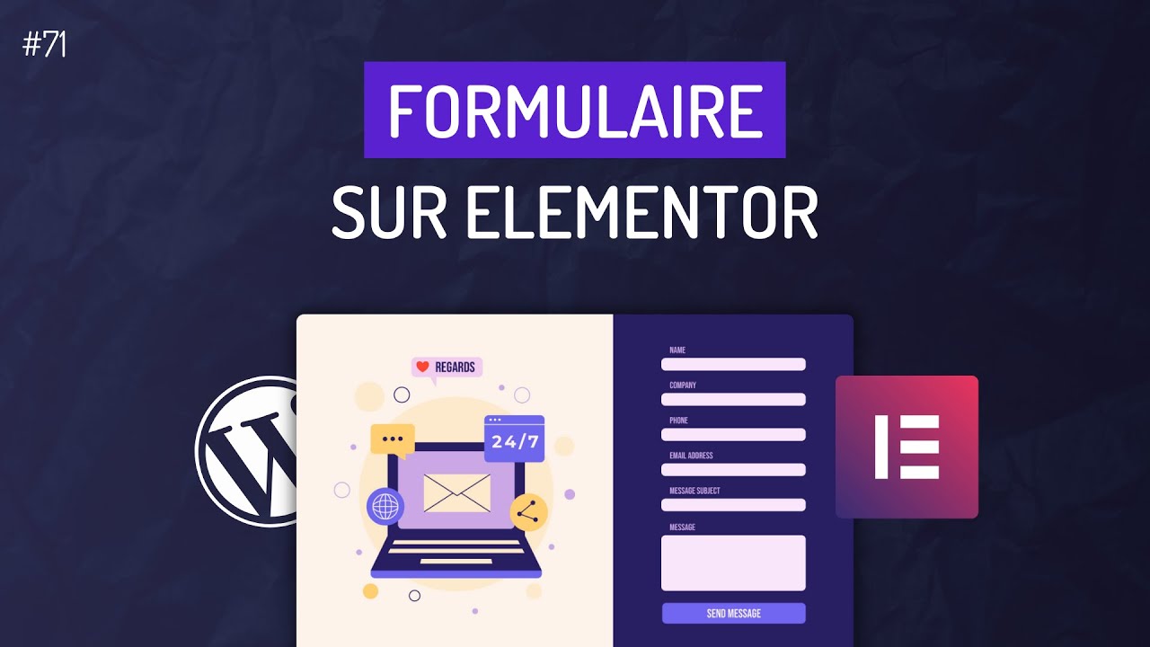 Comment créer un formulaire de contact stylé et pro sur Elementor ? (gratuitement)