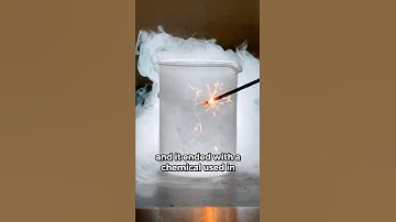 Sparkler + Liquid Nitrogen = WHAT?! 🧪💥