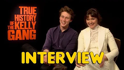 George MacKay and Essie Davis interview for True History Of The Kelly Gang (2020) Drama Movie (HD)