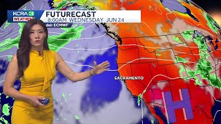 NorCal forecast: Warm start to week with afternoon Delta Breezes