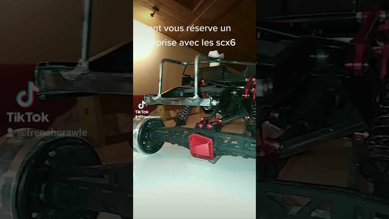 axial scx6 extr&ecirc;me modification de ch&acirc;ssis