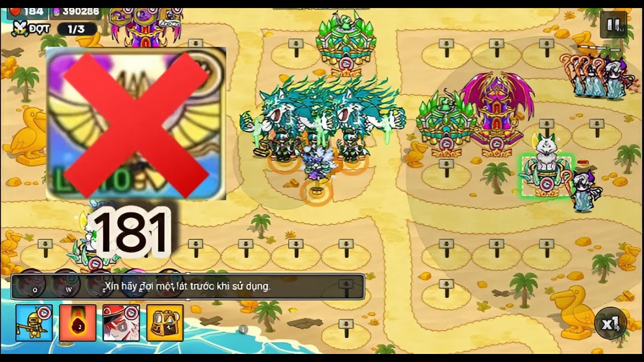 181 Không Cần Nameless || Gold Tower Defense