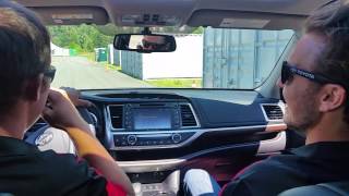 Toyota Kartstart Adult Demo - 2016 Highlander Elec Brake Force Dist + Smart Stop Demo
