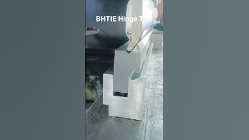 Hinge forming tool,  #punch #tooling #pressbraketooling #bendingtool #pressbrake