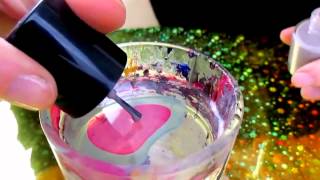 nail diy polish designs water beginners marble
