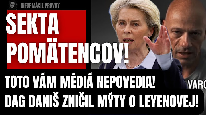 Rozpad EÚ?! Toto vám média nepovedia! Dag Daniš zničil mýty o Leyenovej: Moc, peniaze a poslušnosť
