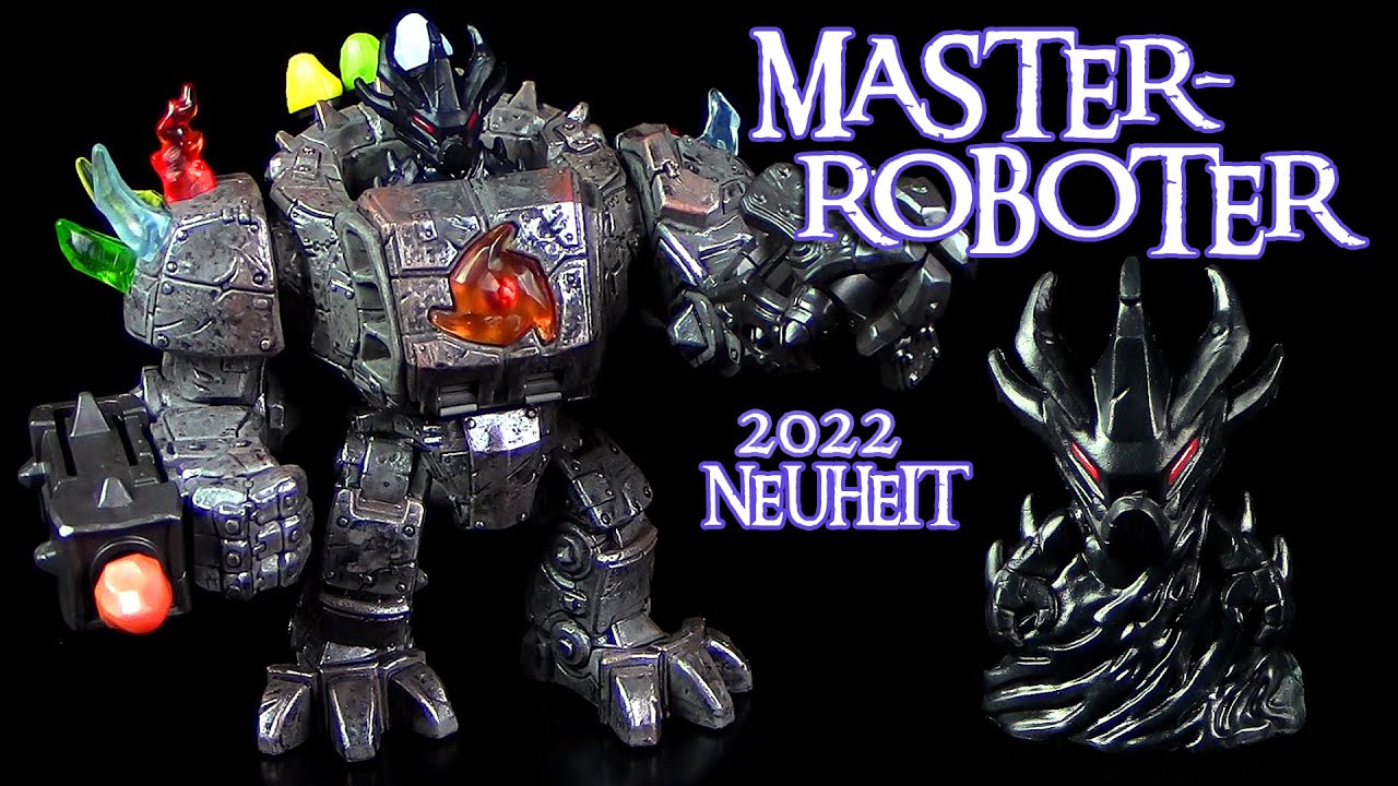 schleich 42557 Schatten Master-Roboter mit Mini Creature, für Kinder ab 7-12 Jahren, ELDRADOR CREATURES - Spielset