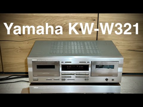 Yamaha KX W321 Natural Sound Cassette Deck - YouTube