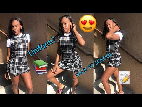 HOW TO STYLE SCHOOL UNIFORM | 4 UNIFORM IDEAS | BACK 2 SCHOOL W/ TRUE