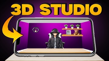How To Create 3d Studio in For Pixellab with Capcut || How To Make 3d Studio in Mobile✅