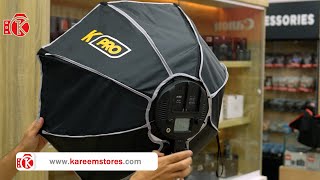 أرخص كشافات إضاءة ليد تصوير فيديو احترافية Kpro LED Video Light Kit