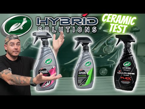 HYBRID SOLUTIONS Turtle Wax Hybrid Solution Ceramic Wash Wax and Spray  Coating - 2/Pack 53416-417