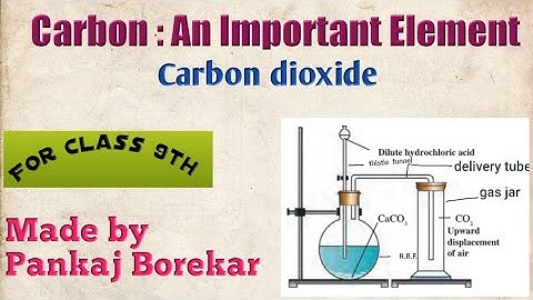 Carbon:An Important Element(Class 9th) V-10, Carbon dioxide