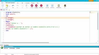 programmation pascal fonction random