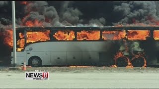 UConn says student organization hired bus company for bus that caught fire