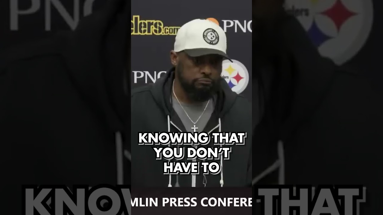 Mike Tomlin SAYS THE THING!