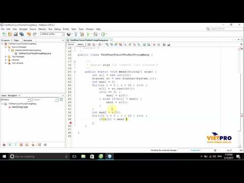 BÀI TẬP LẬP TRÌNH JAVA 5.7 - BÀI TẬP TÌM PHẦN TỬ LỚN THỨ HAI Ở TRONG MẢNG