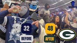 FANS BEFORE AND AFTER WILD CARD GAME - Trip to Wildcard Playoff game vs Packers