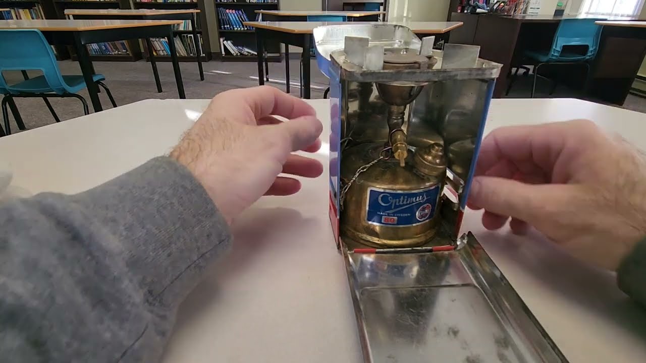 Optimus 80 stove Sweden - YouTube