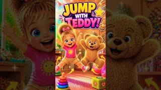 Jump with Teddy ⭐🧸 | Fun Kids Exercise 💖#KidsExercise #JumpingJacks #KidsWorkout