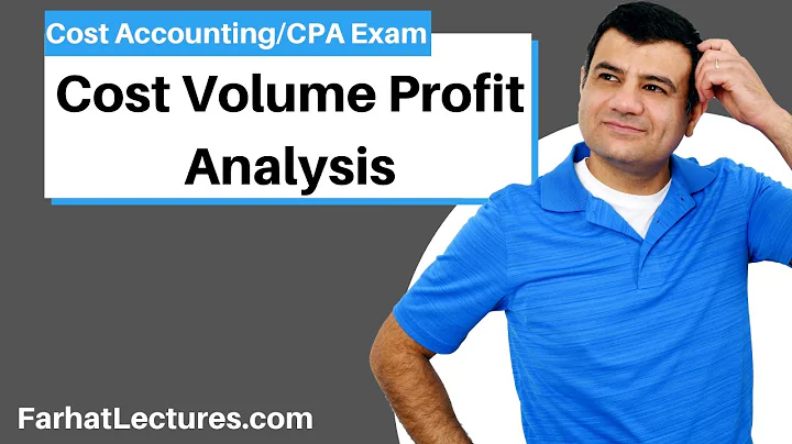 Cost Volume Profit Analysis | Cost Accounting | CPA Exam BAR | CMA Exam