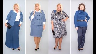 КАК ОДЕВАТЬСЯ ПОЛНЫМ ЖЕНЩИНАМ, ДЕВУШКАМ /  МОДА ДЛЯ ПОЛНЫХ PLUS SIZE FASHION