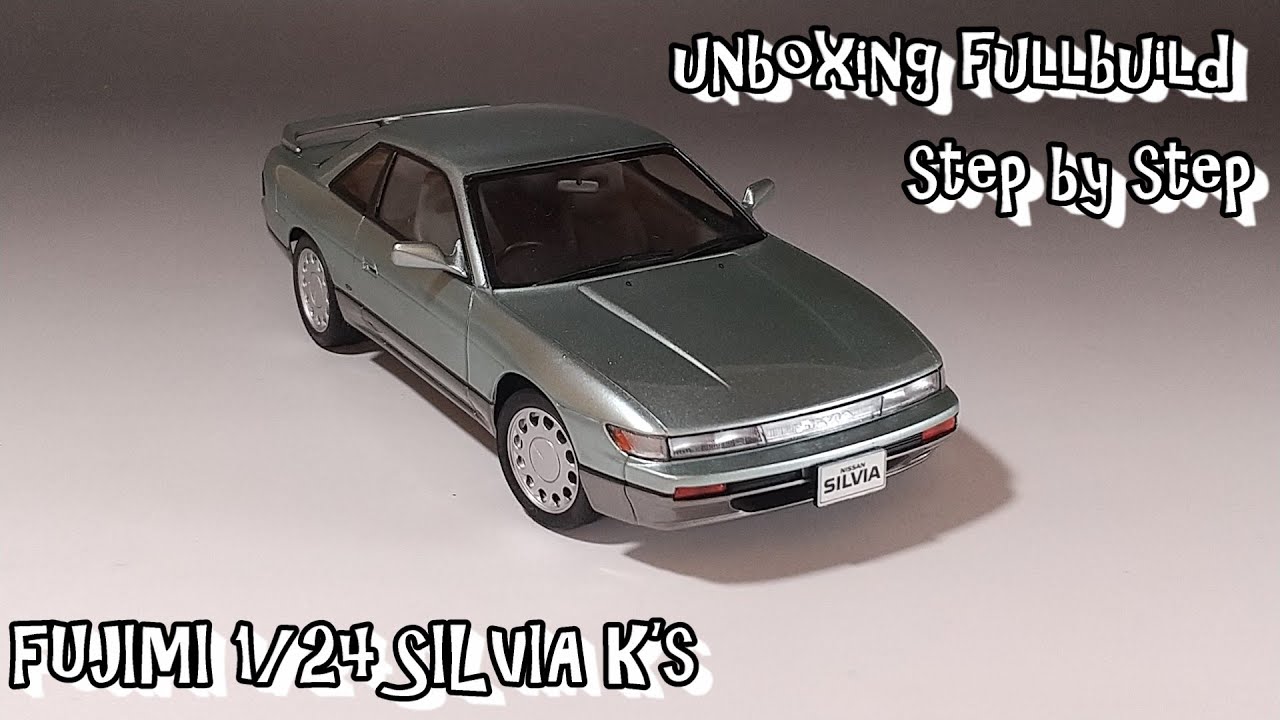 unboxing fullbuild FUJIMI 1/24 MAZDA RX-8 Type S Scale Car Plastic