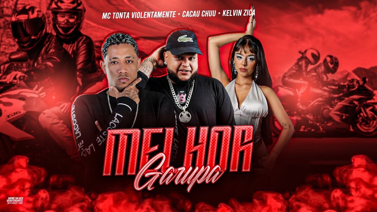MELHOR GARUPA - MC TONTA VIOLENTAMENTE E CACAU CHUU - REMIX BREGA
