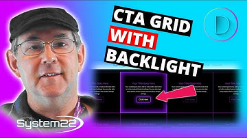 Divi Theme CTA Grid With Backlight Effect On Hover 👍