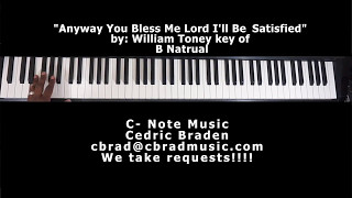 Miniatura del video ""Anyway you bless me" tutorial Bishop William Toney & Teleios"