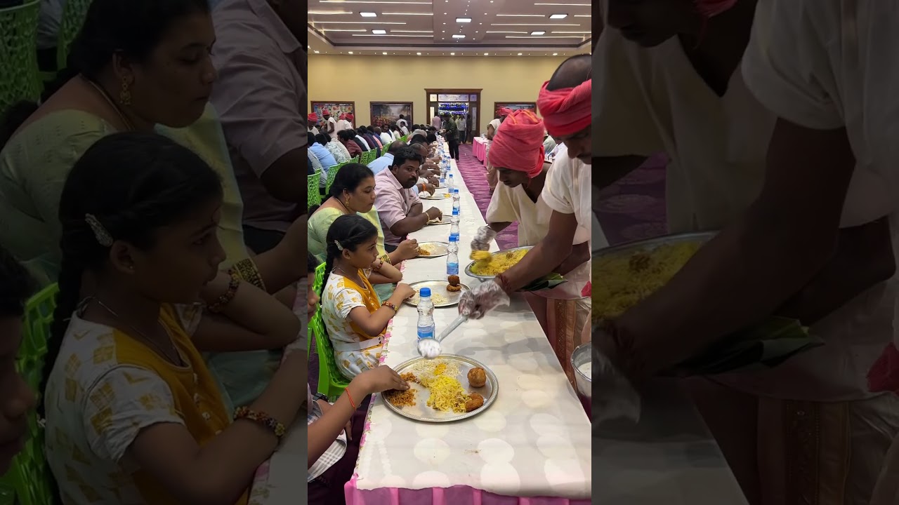 Hyderabads richest wedding with 150+ veg & non-veg | Street Food Hyderabad 