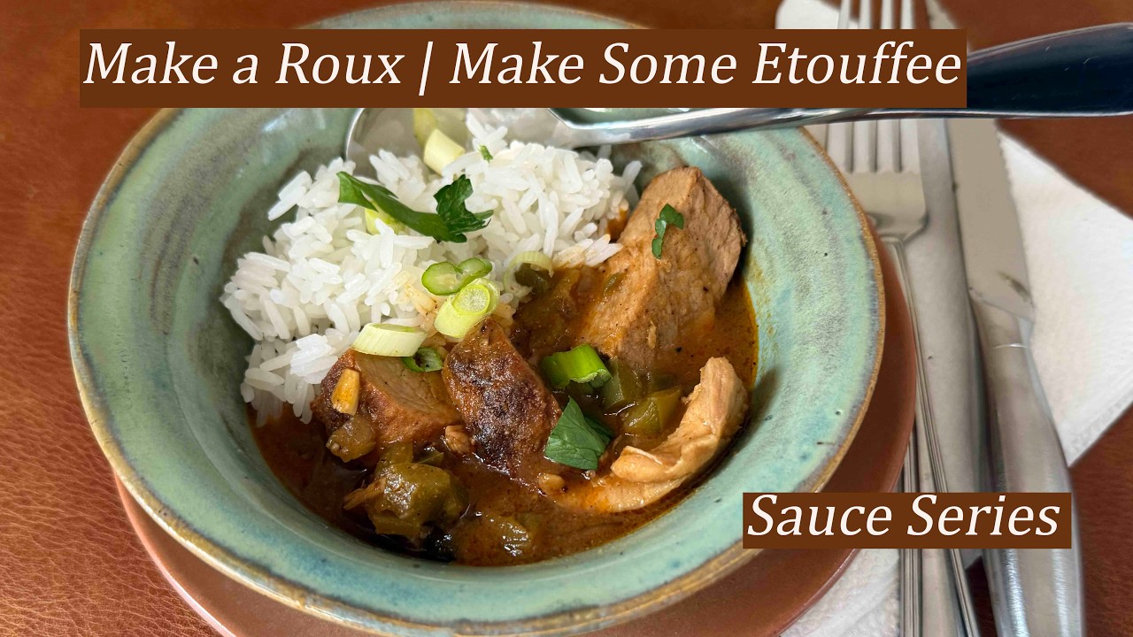 Etouffee - Cajun Smothered Meat Dish with Roux Sauce