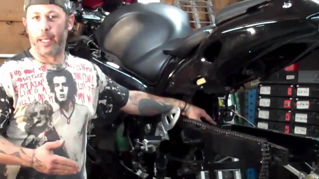 DIY Motorcycle Tips by Leo Suzuki Hayabusa Swing Arm YouTube