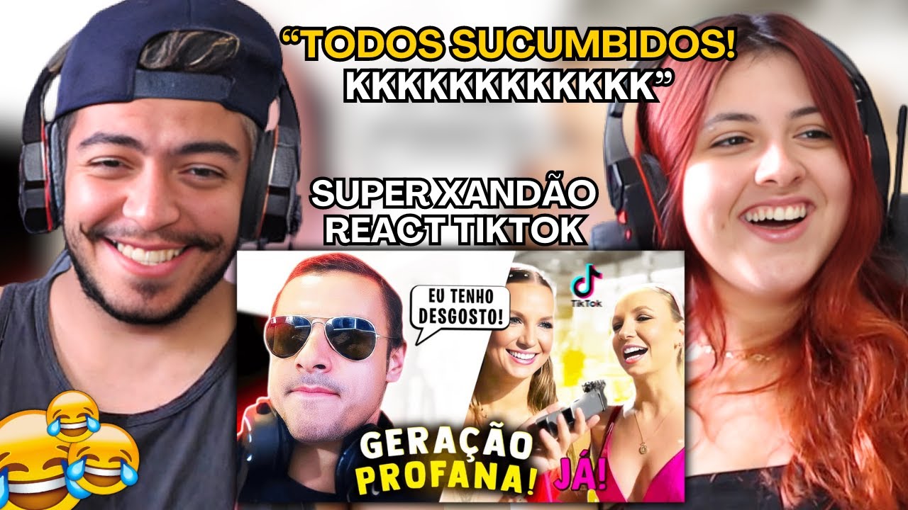 REACT SUPER XANDÃO REAGINDO AO CHAT E A MEMES DO TIKTOK!