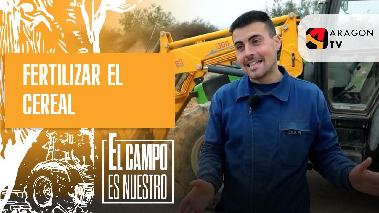 Hoy toca fertilizar el cereal