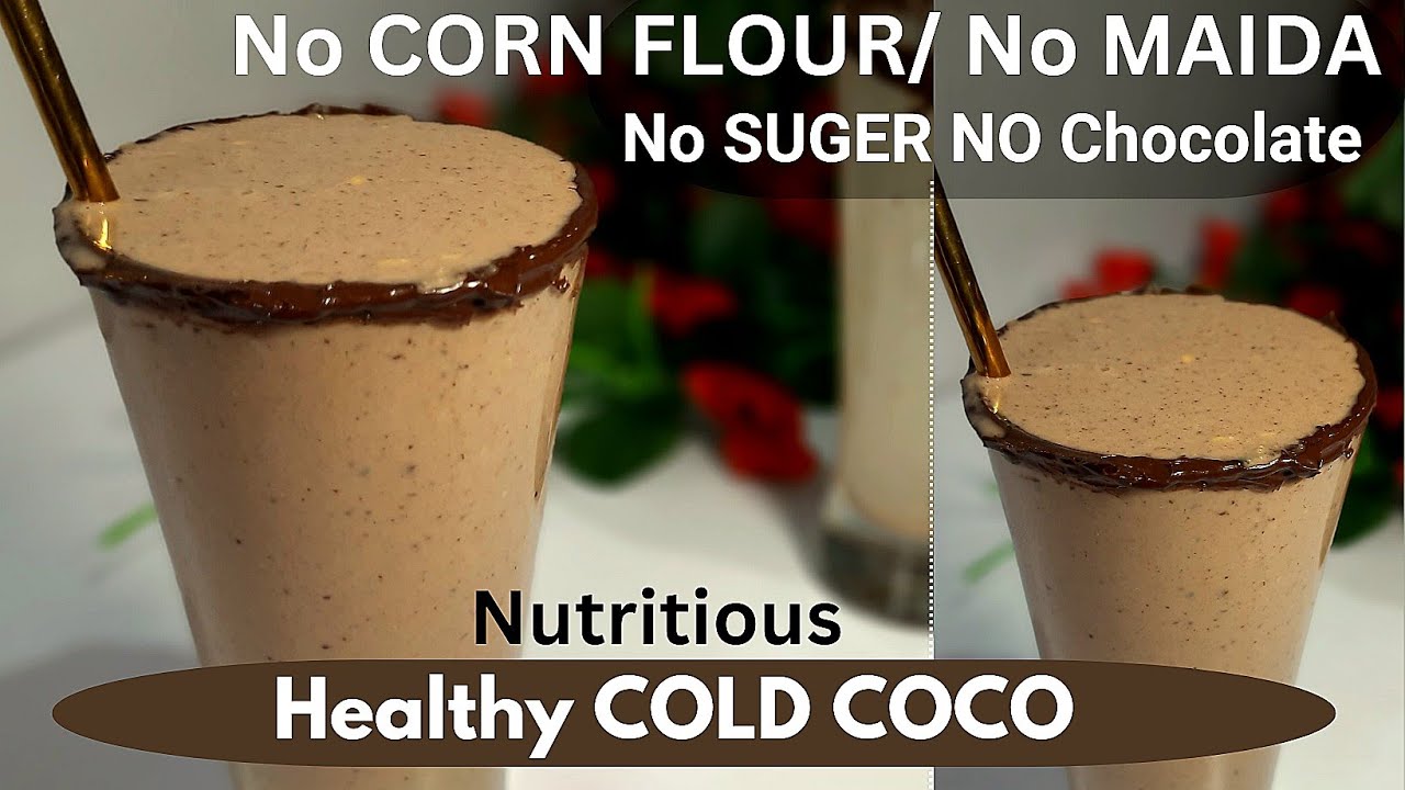 Cold Coco recipe without CORN FLOUR /Maida No CHOCOLATE 🍫 ️ No Suger ...