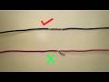How To Make A Perfect Electrical Joint.