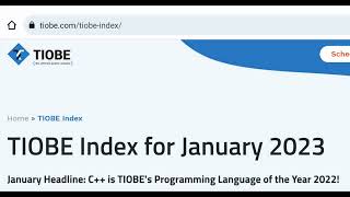 Top 20 Computer Programming Languages | TIOBE Index for January 2023