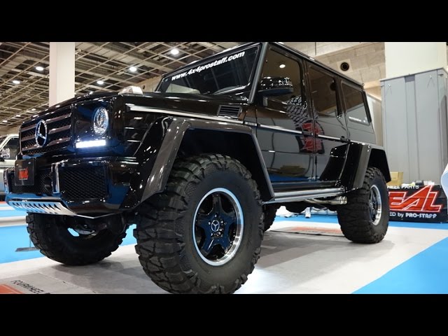 4K)Mercedes Benz AMG G55 Wide Special - OSAKA MOTOR SHOW 2015