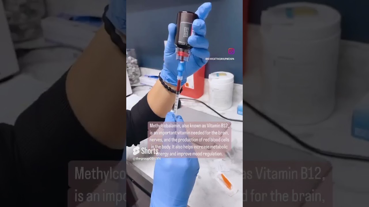 b12 injections youtube Regain your energy with a B12 shot!