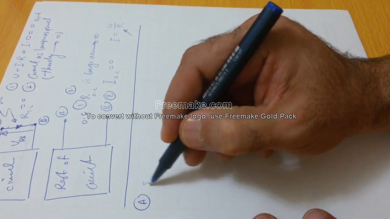 Short Circuit & Open Circuit in Series connection دائرة القصر و الدائرة المفتوحة في ربط التوالي