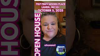 open houses 55 plus 4 bedroom 2.5 bath villa 7107 Piney Woods Place Laurel MD