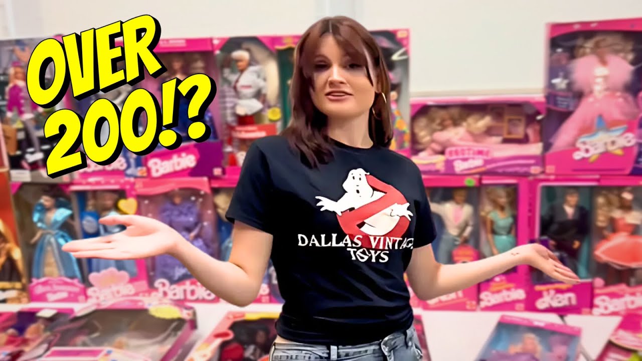 We Just Got a HUGE Barbie Collection at Dallas Vintage Toys! - YouTube