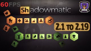 Shadowmatic: Level 2.1 To 2.19 , iOS/Android Walkthrough By (Triada Studio Games) screenshot 2
