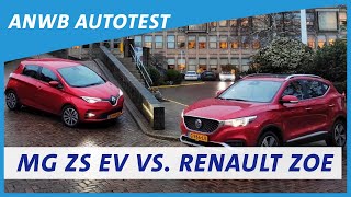 Mg Zs Ev Vs Renault Zoe 2019 Review Anwb Autotest