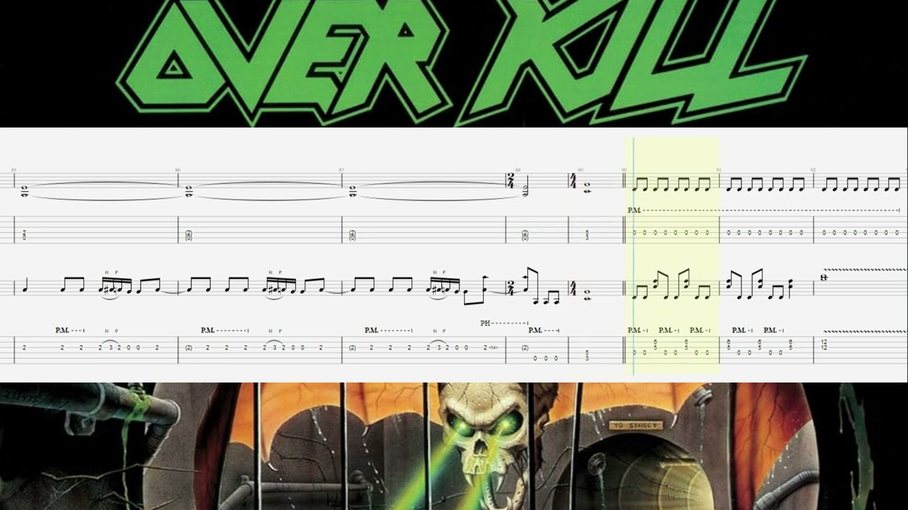 Overkill-Hello from the Gutter Guitar Playalong