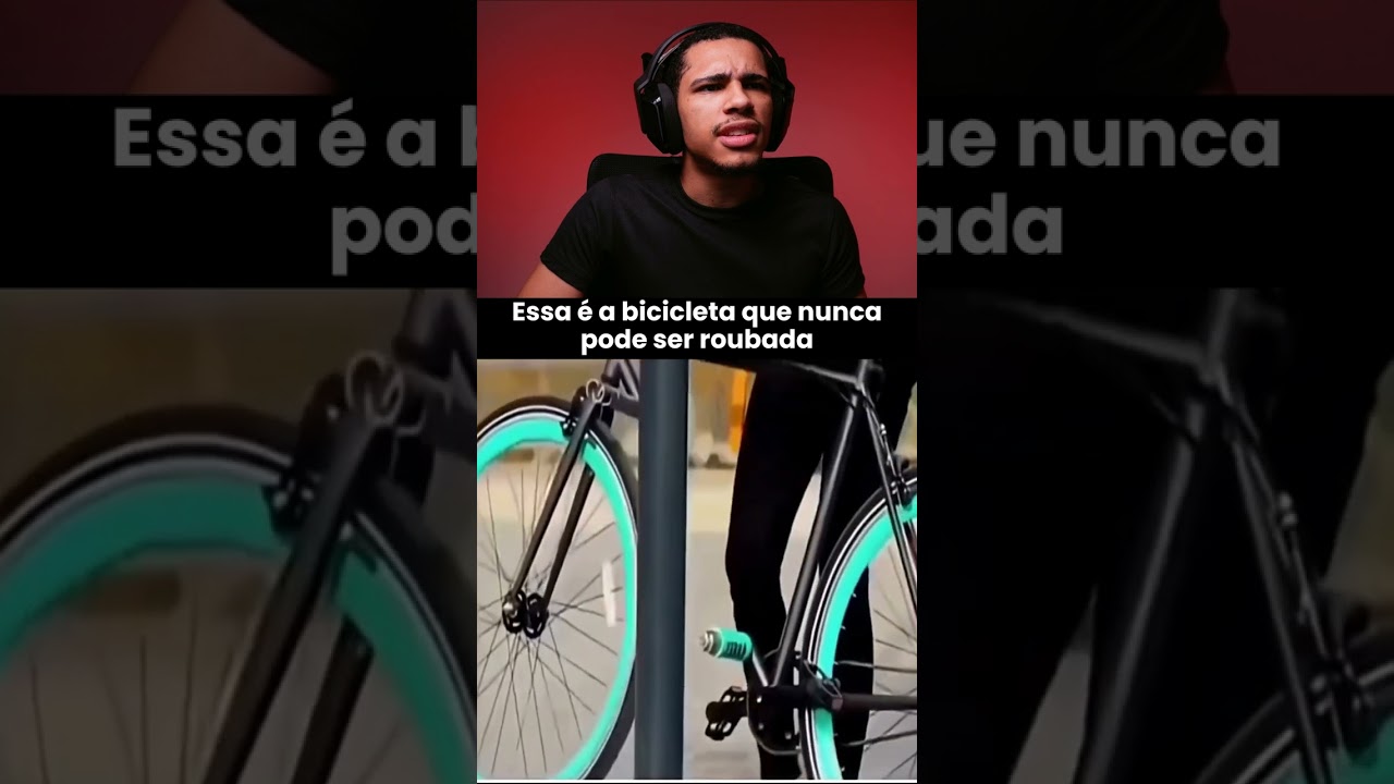 A Bicicleta Que é Impossível de Ser Roubada 🚴🔒