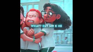 "The Girl Secretly Draws Her Crush"☠️🔥 | Turning Red | #Trending #Shorts