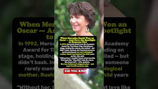 The Oscar Speech That Shocked Everyone! #Famous #Celebrities #History #Legends