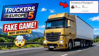 Finally!! Truckers of Europe 5 Fake Game🤯 Play Store First Look🔥 screenshot 3